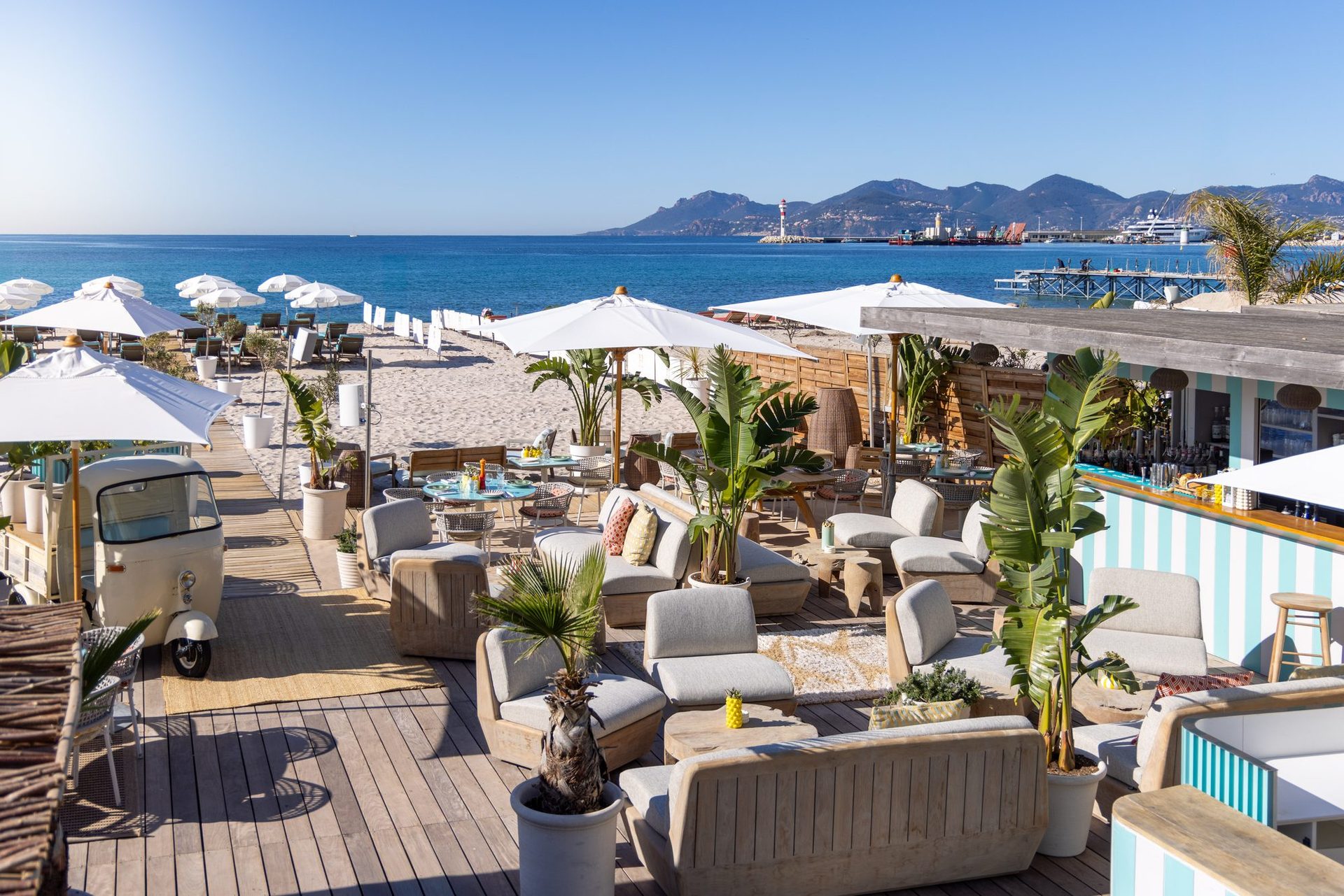 Vue panoramique Hyde Beach Cannes